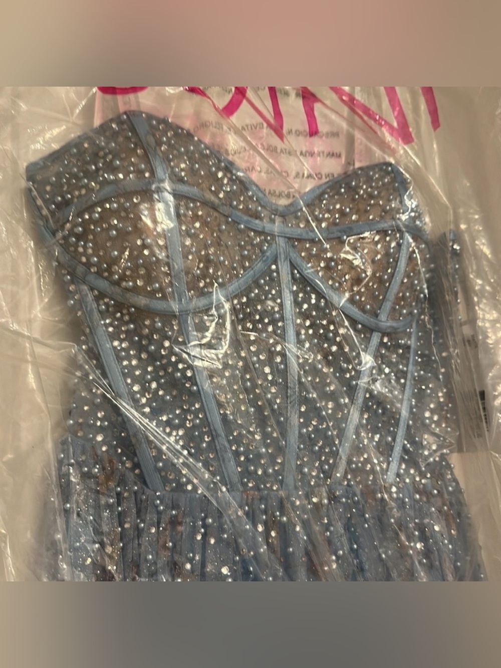 Jovani Sizes 4 Size 6 NWT Prom Pageant Formal Gala Wedding Evening Sparkle - Picture 4 of 8